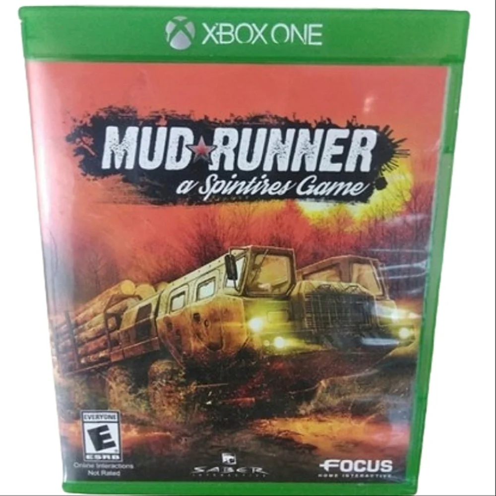 XBOX One Mud Runner Spintires Off Roading Simulation Video Game